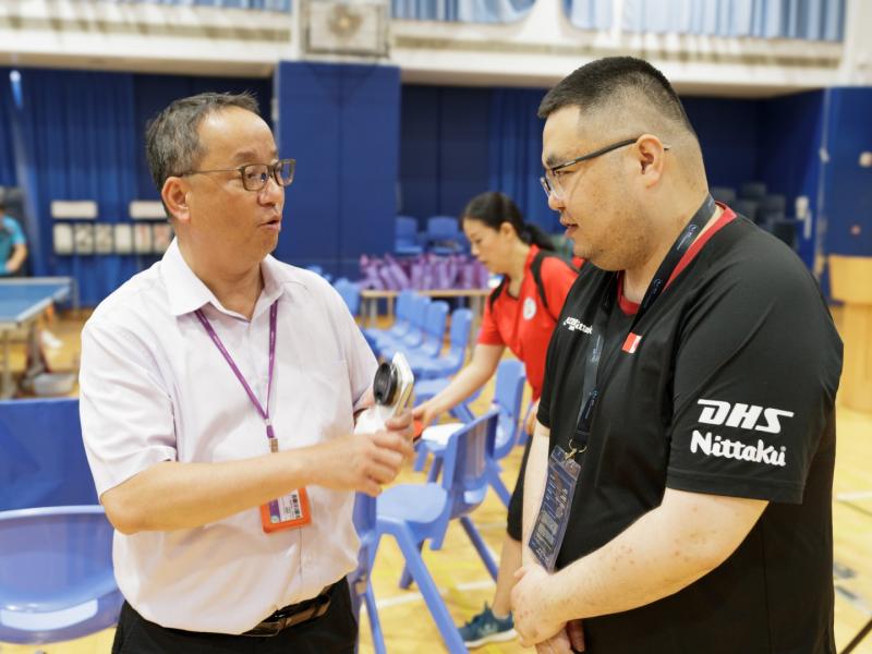 加拿大國家青少年乒乓球隊及新西蘭國家青少年乒乓球隊友誼賽