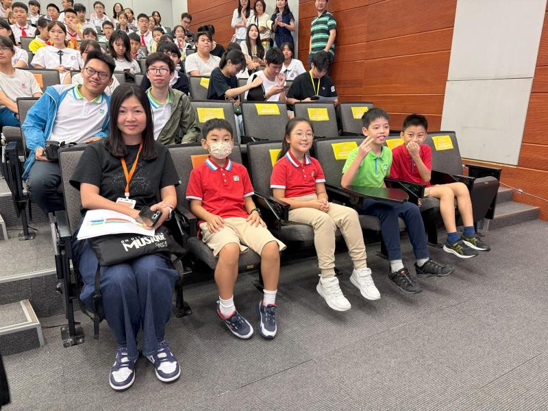 Our school's Primary and Secondary Divisions participated in the Greater Bay Area Youth Chinese Culture Workshop