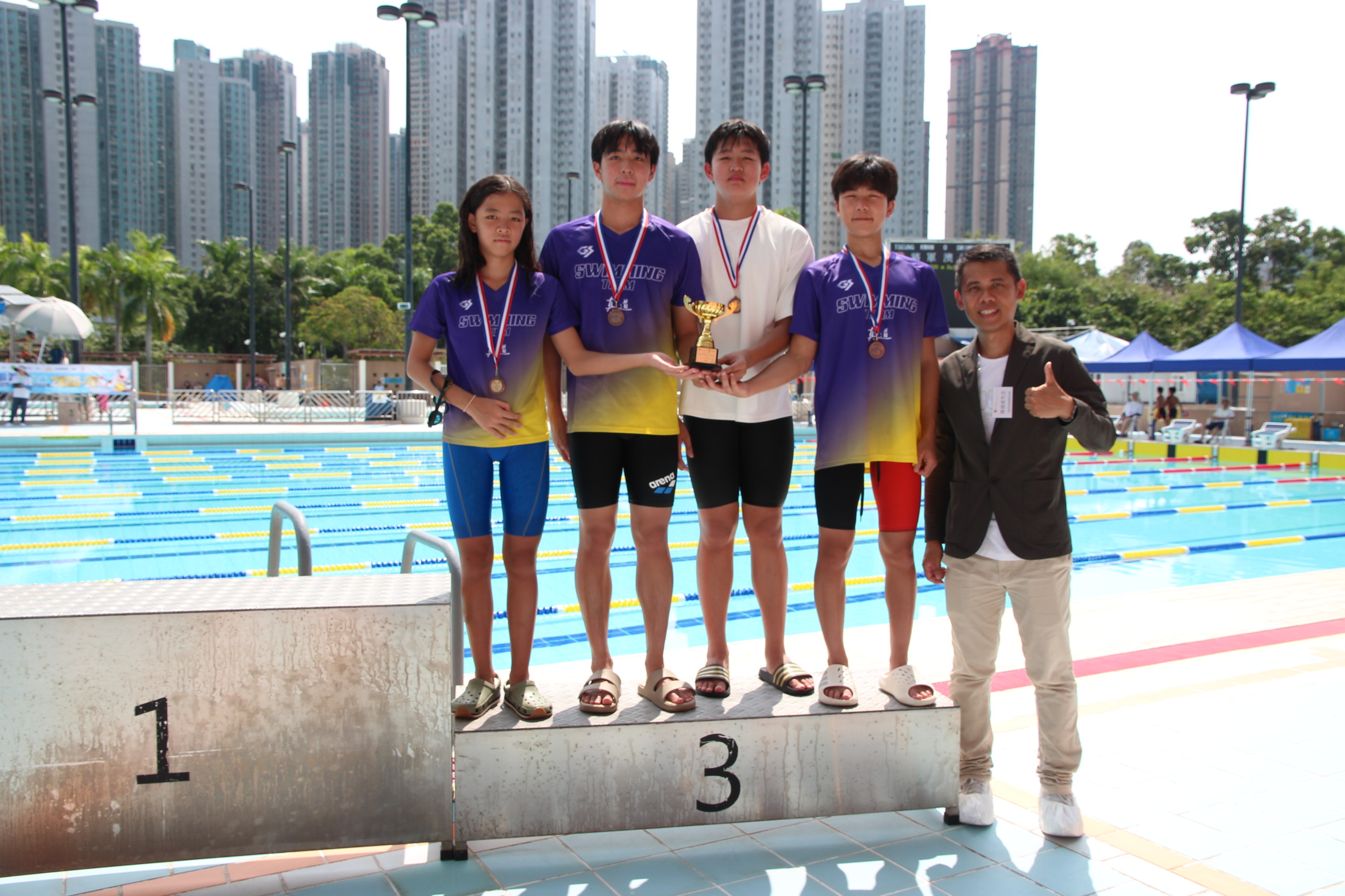 Logos Academy Shines at Sai Kung District Age-Group Swimming Competition 2026-2027